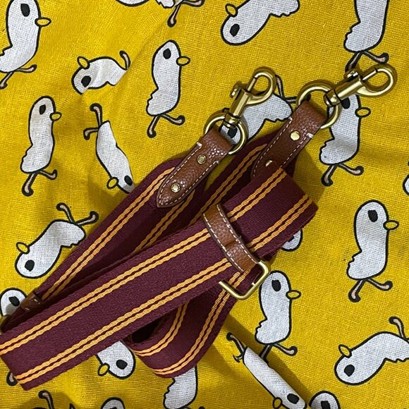 Coach Classic Print Leather Tote Bag - Picture 8 of 8